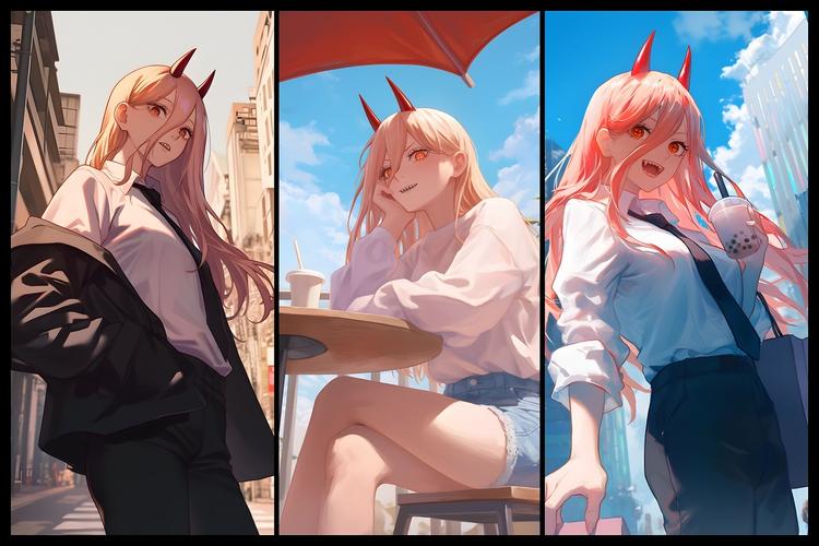 電鋸人的元氣搭檔 帕瓦同人動漫壁紙創(chuàng)作手記